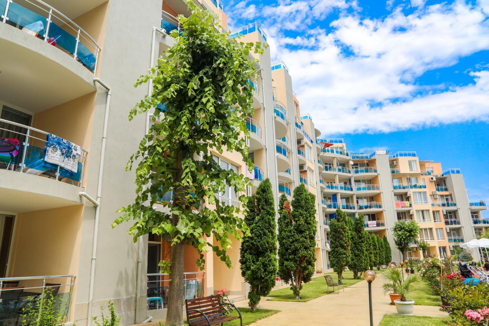 Luxury First Line Apartment With Pool By The Sea Neszebar Kültér fotó