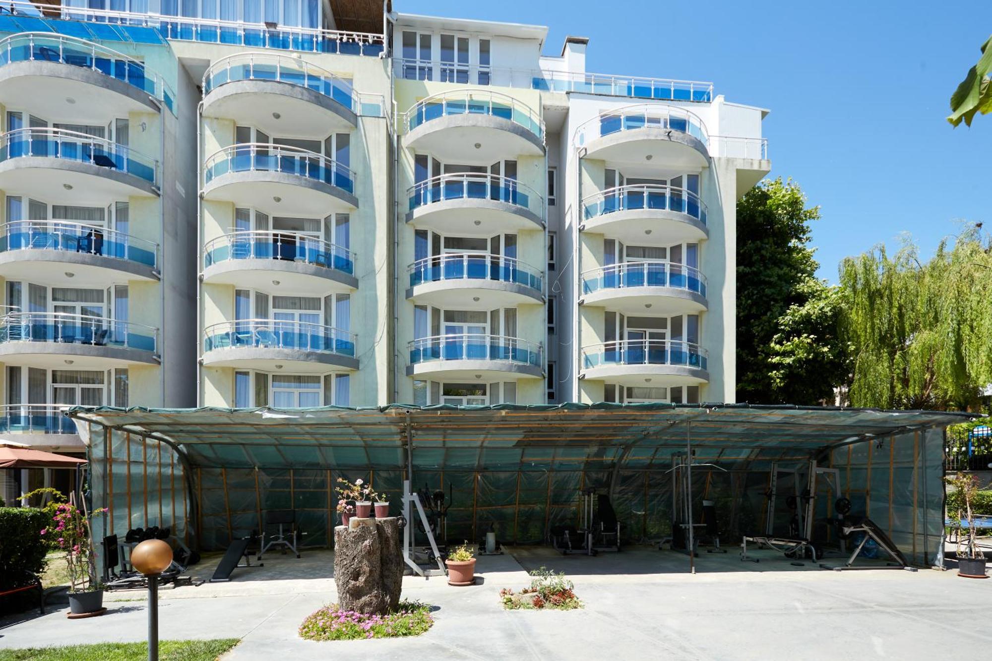 Luxury First Line Apartment With Pool By The Sea Neszebar Kültér fotó